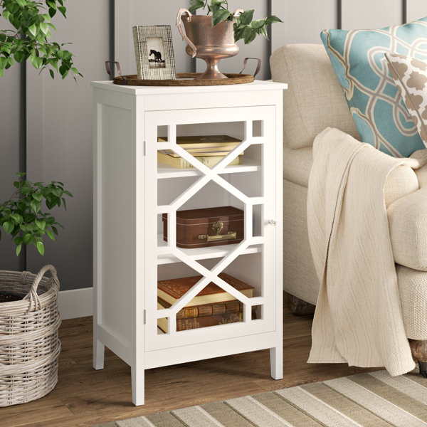 Small Cabinet With Glass Doors Wayfair Ca   Fetti 1 Door Accent Cabinet 